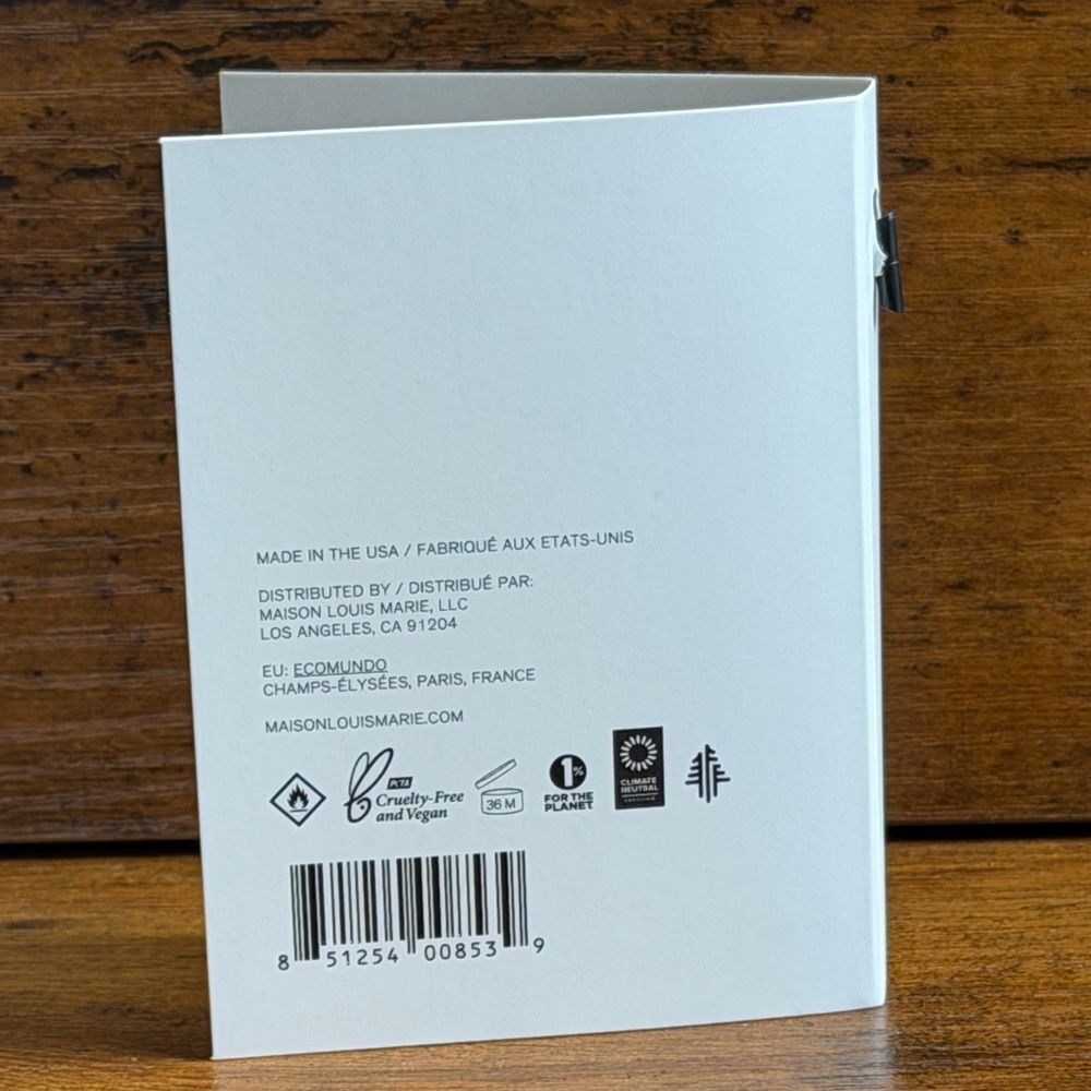 🌿 Maison Louis Marie No.12 Bousval Perfume Oil – 10 NEW Samples. New! - Picture 5 of 8